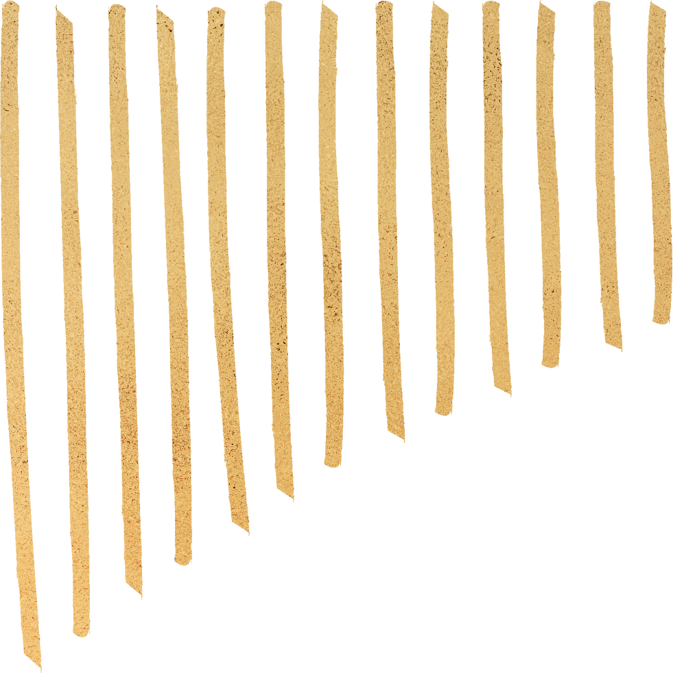 Gold Brushstrokes Illustration